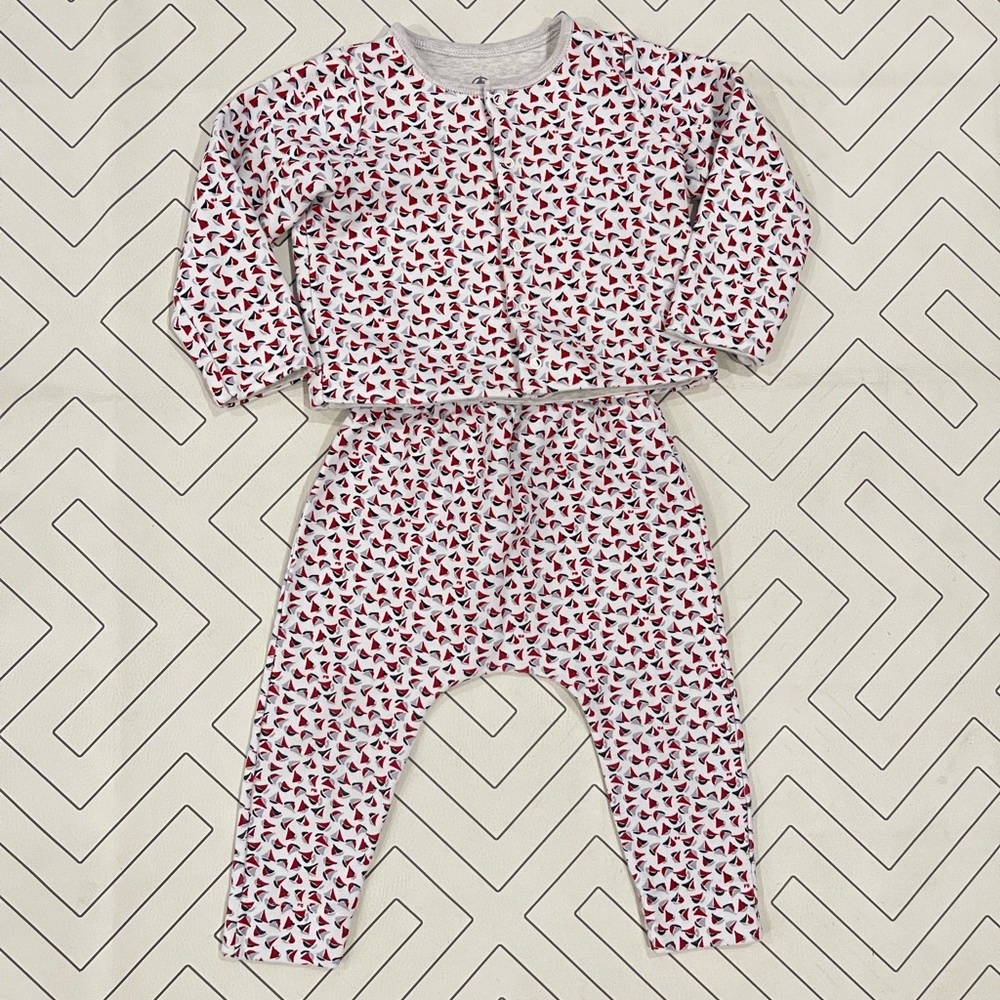 Petit Bateau Two Piece Sailboat Set